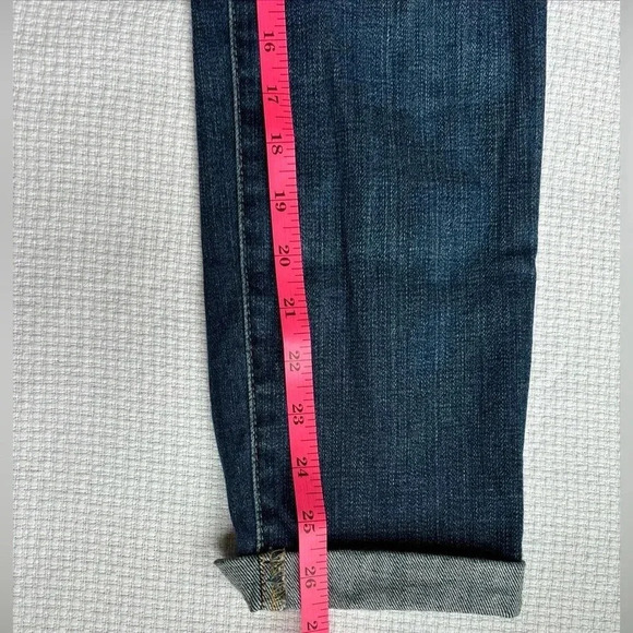 AG Adriano Goldschmied Jeans Women’s 28 The Stilt Roll Up Cigarette Distressed - Picture 8 of 9